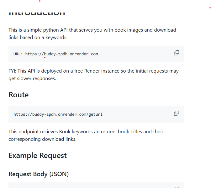 Buddy API